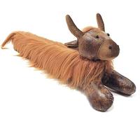 Assorted Doorstop Door Stop Stopper Filled Heavy Doorstop Faux Leather Novelty Wedge (Highland Cow Draught Exlcuder)