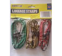 Assorted Elastic Bungee Cord Set - 6 Pack