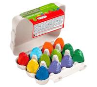 Assorted Flavour Easter Chocolate 12 Solid Colourful Wrapped Mini Eggs 150g - Chocolate Gift for Easter Egg - tny