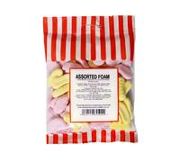 Assorted Foams | 100g Pouch | Soft & Mellow Retro Favourites