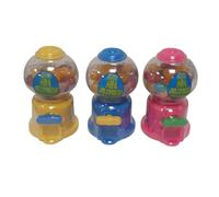 Assorted Fruit Flavour Jelly Beans Mini Dispenser Pack of 3 | Colourful Refillable Candy Machine | Party Favour Sweet Treat for Kids & Adults