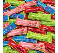 Assorted Fruit Flavoured Freezable Ice Pops with Sugar & Sweetener 50ml - 80 x Pops - Ready-to-Freeze Ice Poles, Mixed Fruit Flavours, Refreshing Summer Ice Lollies, Ideal for Parties - jlrn