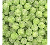 Assorted Fruit Flavoured Sour Fizzy Filled Sweets - Apple, Blue Raspberry & Mixed Fruit Candy, Chewy Fruity Bonbons with Tangy Centre - csmsr (500g, Apple Sour Candy)