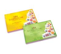 Assorted Fruit Jellies "GIADA" Gift Box 400g | Baratti & Milano Premium Historical Italian Brand in Torino, Piedmont | Gluten Free.
