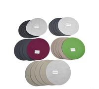 Assorted Grit Sanding Discs 25 Pieces 2 3 4 5 6 Inch Wet Dry Sandpaper For Car Furniture Stone Grinding(6inch)