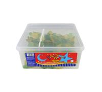Assorted Gummy & Fizzy Sweets Bulk Tub | Chewy Candy Mix for Parties & Events | Variety of Fun Shapes & Flavours (Yummy Gummy Jelly Pineapple 800g Tub)