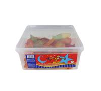 Assorted Gummy & Jelly Sweets Bulk Tub | Chewy Candy Mix for Parties & Events | Variety of Fun Shapes & Flavours (Yummy Gummy Big Fish 800g Tub)
