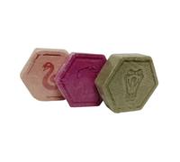 Assorted Hexagon Bath Fizzers - Colourful Relaxing Spa Aromatherapy Soak Set for Adults & Teens - Effervescent Moisturising Bath Time Treats for Home Pampering