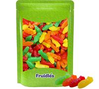 Assorted JUJU Fish Candy Gummi Holiday Treats, Delicious Gummy Candy, Fun and Festive Holiday Snacking, Party Favor (1 Pound, Multicolor JUJU Fish)