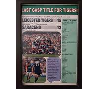 Assorted Leicester Tigers 15 Saracens 12-2022 Premiership final - framed print