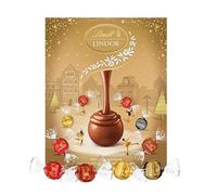 Assorted Lindt Chocolates Advent Calendar 2025 - Luxury Golden 24 Days Christmas Countdown Calendar 2025 Chocolates Gift Box 233g with Topline Tree Decoration. Christmas Gifts for Women