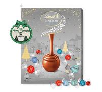 Assorted Lindt Chocolates Advent Calendar 2025 Luxury Silver 24 Days Chris