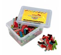 Assorted Liquorice Candy Pencils Mix Sweets With Gift Tub - Mixed Flavors of Liquorice Candy Pencil Sweets (1000g)
