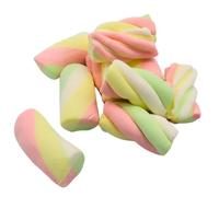 Assorted Mallows - Soft Vanilla Flavoured Marshmallows, Chewy Sugar-Coated Sweets for Snacking, Sharing, Parties & Dessert Toppings - Kw (1kg)