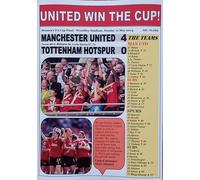 Assorted Manchester United 4 Tottenham 0-2024 Women's FA Cup Final - souvenir print