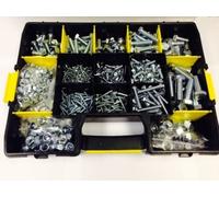 Assorted Metric Hex Bolt and Nyloc Nut Kit M4-M16 Grade 8.8 High Tensile 1635 piece