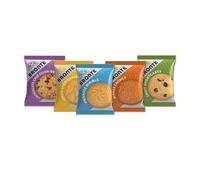 Assorted Mini Biscuits Pack, Bronte 5 Traditional Scottish Flavours, 100 x 30g Packs, Vegetarian