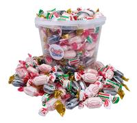 Assorted Mints Mix Sweets 1.5kg MEGA Bucket, Mintoes, Spearmint Chews, Old English Mints Candy