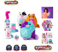 Assorted Misfittens Cat Plush - Cuddly Soft Toy for Imaginative Play, Ages 4+