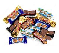 Assorted Mixed Mini Chocolate Bars - Individually Wrapped Bite-Size Chocolates - Perfect for Sharing, Parties, Gifting & Christmas Treats (80 x Mixed Mini Chocolates)
