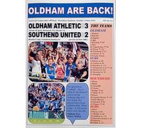 Assorted Oldham Athletic 3 Southend United 2-2025 National League play-off final - souvenir print