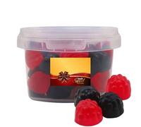 Assorted Pick and Mix Sweets - Classic Retro Jelly & Gummy Candies - Fruity & Fizzy Variety - Bulk Bag for Sharing, Parties & Gifts - Pack of 3kg - Blackberry & Raspberry Gums