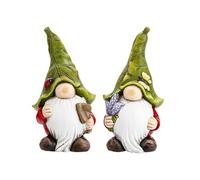 Assorted Polyresin Designs Painted Gonks - (18.5x30cm) 1 Piece - Perfect Home Decoration Accent Piece