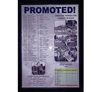 Assorted Preston North End League Division Four runners-up 1986/87 - framed print
