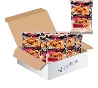 Assorted Pretzel Pieces Snacks 85g- Jalapeño, Hot Buffalo Wings, Cocoa, Speculoos, Salted Caramel, Cheddar Cheese, Garlic Bread & Honey Mustard -ckls (24 x Pack, Pretzel Pieces Speculoos)