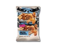 Assorted Pretzel Pieces Snacks 85g- Jalapeño, Hot Buffalo Wings, Cocoa, Speculoos, Salted Caramel, Cheddar Cheese, Garlic Bread & Honey Mustard -ckls (12 x Pack, Pretzel Salted Caramel)