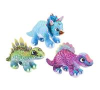 Assorted Printed Comical Dinosaur (15cm x 30cm) - 1 Pack, Adorable Plush Toy, Perfect For Kids & Collectors