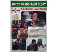Assorted Rory McIlroy 2025 Masters Tournament champion - souvenir print