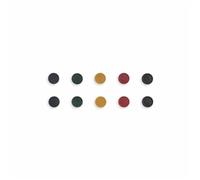 Bi-Office Round Magnets 20mm Assorted (Pack 10)