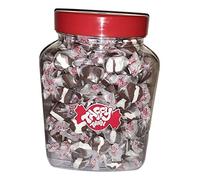 Assorted Salt Water Taffy Gift jar 100 X Pieces Gluten Free, Peanut Free, Tree NUT Free (Cookies & Cream)