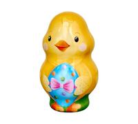 Assorted Solid Milk Chocolate Figures Chocolate in Decorative box Chick, Bunny, Egg & Rabbit Shaped Storage box for Easter Mothers day cute gifts (Chick-Shaped 49g)