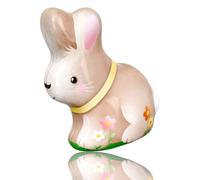 Assorted Solid Milk Chocolate Figures Chocolate in Decorative box Chick, Bunny, Egg & Rabbit Shaped Storage box for Easter Mothers day cute gifts (Rabbit-Shaped 49g)