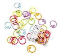 Assorted Stitch Markers | 30 Pieces Stitch Marker Ring for Crochet Knitting | Crochet Pins for DIY Clothes Weaving Supplies 6 Colors