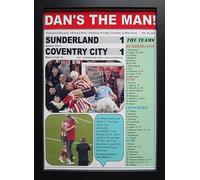 Assorted Sunderland 1 Coventry City 1-2025 Championship play-off semi-final - framed print