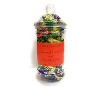Assorted Toffees and Chocolate Eclairs Retro Sweets Gift Jar By Dolci Di Lechlade Sweet Shop - Nonsuch Classic Candy Mothers Day Easter Birthday Present Chocolate American Walker