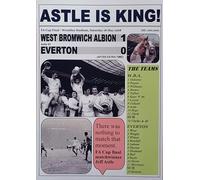 Assorted West Bromwich Albion 1 Everton 0-1968 FA Cup final - souvenir print