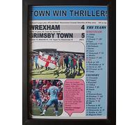 Assorted Wrexham 4 Grimsby Town 5-2022 National League play-off semi-final - framed print