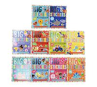Assortment Big Stickers for Little Hands (10 Activity Books)