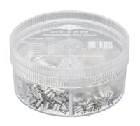 KNIPEX Assortment Boxes with 1900 Non-Insulated Wire Ferrules 5 x Wire Ferrule Sets, 97 99 910
