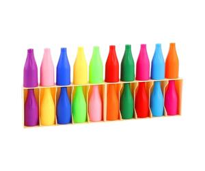 Assortment Game for Learning Activities - Challenge Game with Bottle Colours | for Girls from 3 Years Home Crib Class Nursery School