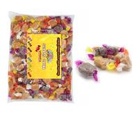 Assortment of Flavoured Fudge Toffees - Vanilla, Strawberry, Orange and Chocolate Flavoured Fudge (500g)