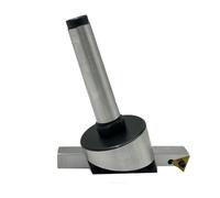 ASSORTS 2 Inch (50mm) MT-2 Shank Fly Cutter with Indexable Carbide Tool Bit, Face Milling & Surface Finishing Tool for Milling and Lathe Machines