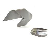 ASSORTS Center Square Finder Tool with 80 mm Blade Length for Finding Center of Round Bars up to 1.5 Inch Diameter Hardened Steel Machinist Measuring Tool