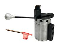 Assorts Heavy-Duty Radius Ball Turning Attachment for 7x14 & 7/16 Mini Lathes Fits Similar & Larger Lathe Machines Maximum 65mm Radius Capacity DCMT11T304 Carbide Insert Bearing Base with 0-90° Side