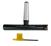 ASSORTS Indexable 7" Fly Cutter with MT-3 Shank and M12×1.75 Drawbar Thread (TCMT-1604 Compatible)