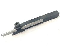 ASSORTS Mini Lathe Cut Off Tool - 8 mm Square Parting Tool with HSS Blade & Allen Key | Compatible with Emco & Unimat Lathes | Heat-Treated Precision Holder | 9.5 mm Center Height